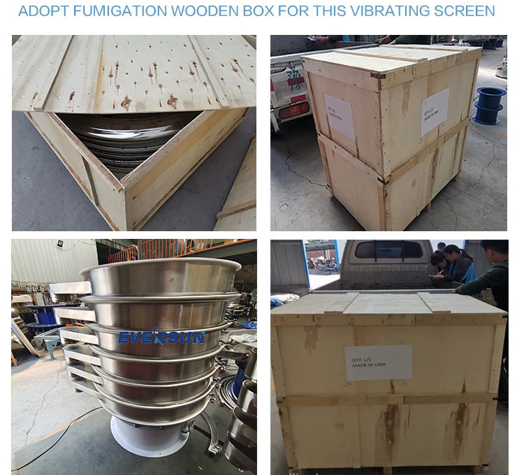 Large Capacity Rotary Vibrating Screen Sifter For Powder Separation