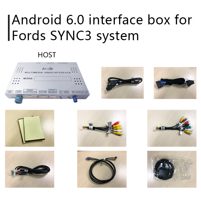 Ranger SYNC 3 Car Navigation Box With Android 5.1 4.4 WIFI BT Map Google apps