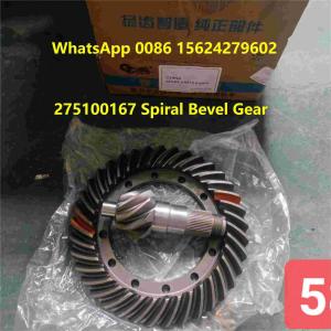 China 275100167 Spiral Bevel Crown Wheel Pinion Gear XCMG ZL150GN Wheel Loader Spare Parts wholesale