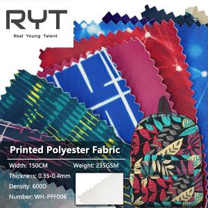 China 600D Printed Polyester Fabric wholesale