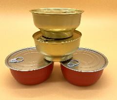 China Metal Tinplate Fire Cooking Food Tin Can Aluminum Foil Lid wholesale