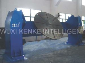 China 10000kg TWS Welding Positioner Turning Table Double Base wholesale