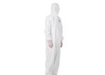 Adults Breathable Medical Protective Coveralls With Elastic In Hood