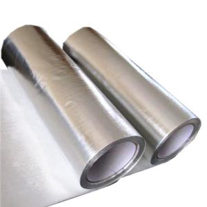 China High Tensile Strength Aluminum Glass Cloth Foil Facing Material Wearing Resistance wholesale