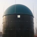 Farm Waste Anaerobic Digester Tank 800m3 Small Scale Biogas Digester