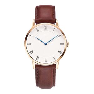 China 316L Stainless Steel Back Japan Quartz Watch Simple Design wholesale