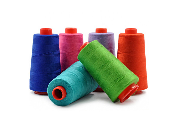 40/2 Polyester Industrial Sewing Thread , Waterproof Sewing Thread Long Lifespan