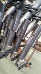 China Metal Stainless Steel Aluminum Silver Fiber Laser Industrial Robotic Arm wholesale