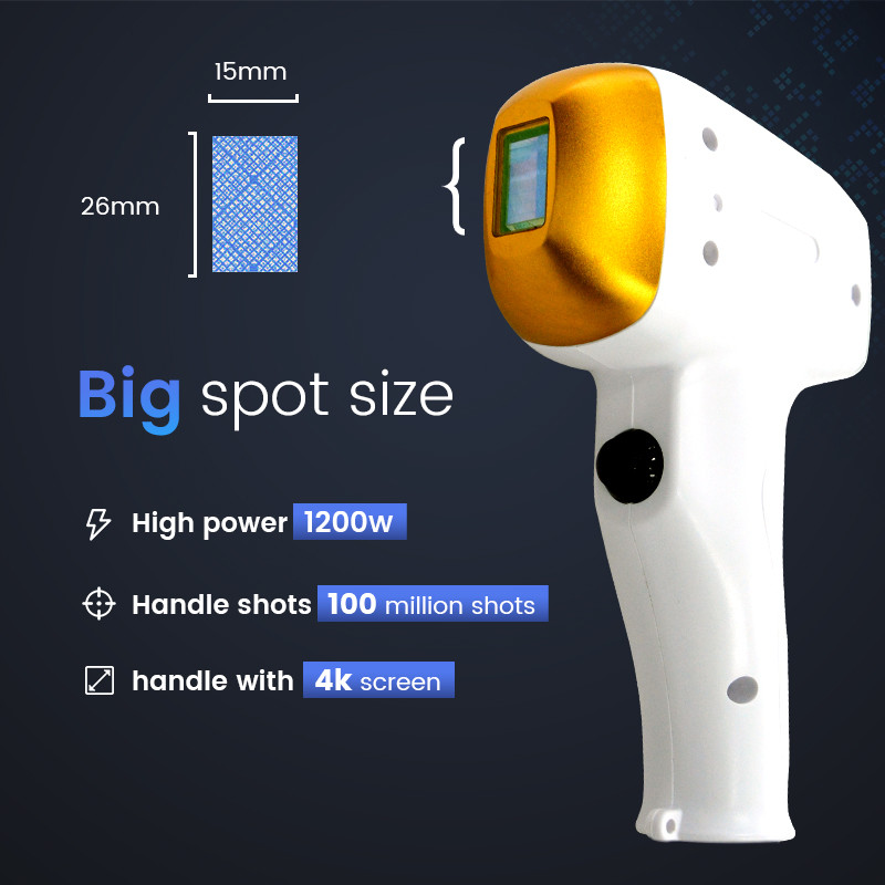 Professional Fda / Ce 808nm Diode Laser Machine Soprano Titanium Ice Laser Vertical
