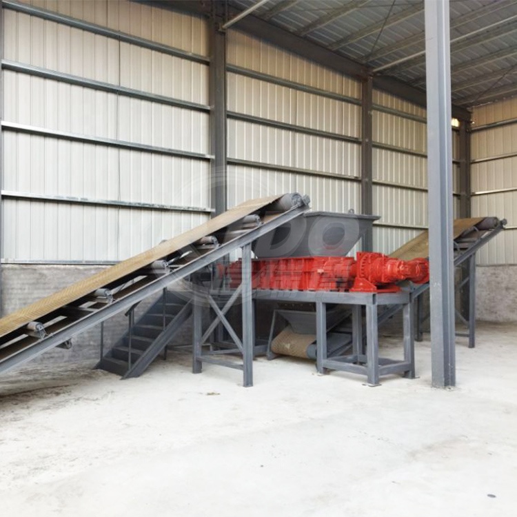 Single Shaft Metal Crusher Machine Stainless Steel Shredder Machine