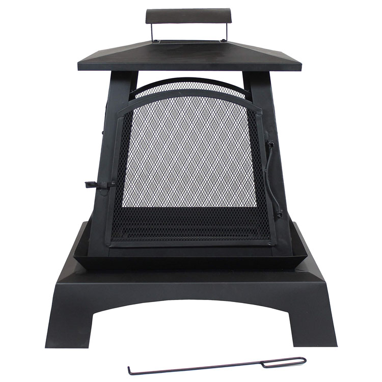 Outdoor Portable Wood Burning Firepit for Backyard Garden Bonfire Camping Picnic