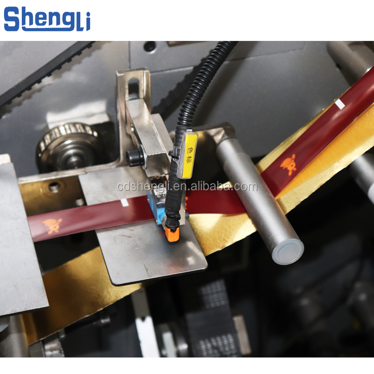 1800KG Automatic High Speed Chocolate Fold Packing Machine Envelope Fold Chocolate Wrapping Machine