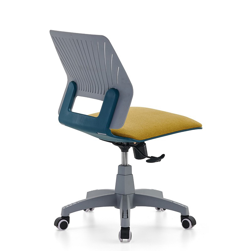 Modern Design Porosity Fixed Armrest Conference Reception Chair for Home Office Comfort