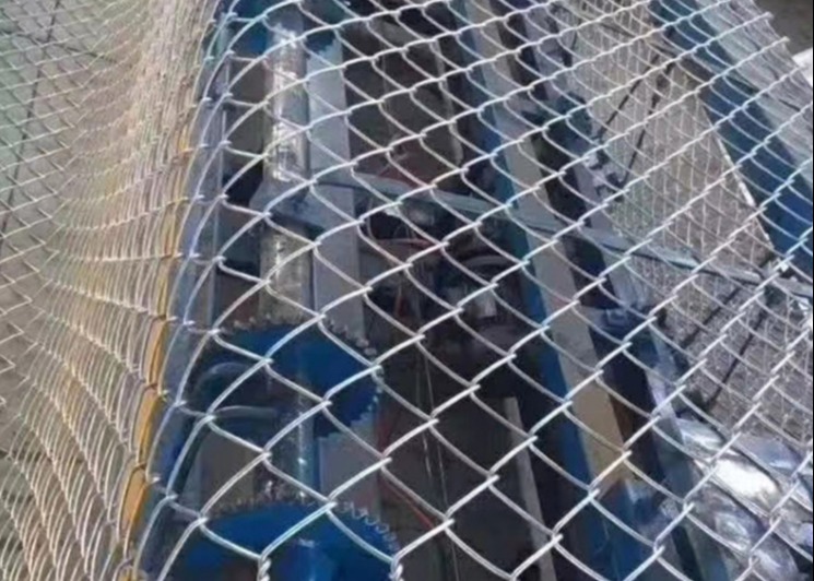 3mm 12 Gauge Chain Link Fence Pvc Coated Green 6x50