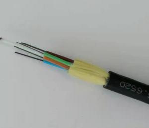 China Outdoor Aerial Fiber Optic Cable ADSS 100m Span Single Mode All Dielectric 24 Cores wholesale