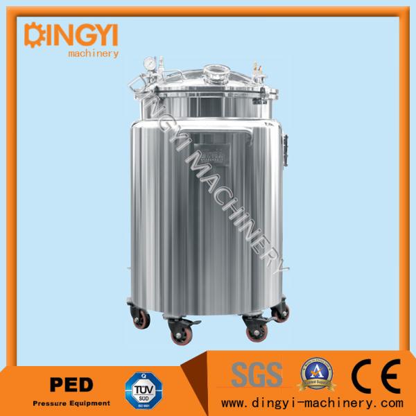 Soft Gel Stainless Steel Storage Tanks , Stainless Steel Chemical Tanks