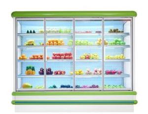 China Antirust Retail Display Freezers Large Capacity Accurate Temperature wholesale