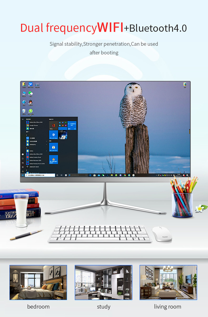 Customized 19.1in 2.8GHz Intel I3 Gaming PC Lntel HD 3000