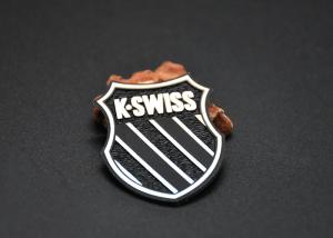 China Woven Fabric Heat Transfer Patches With Printed Silicone Logos wholesale