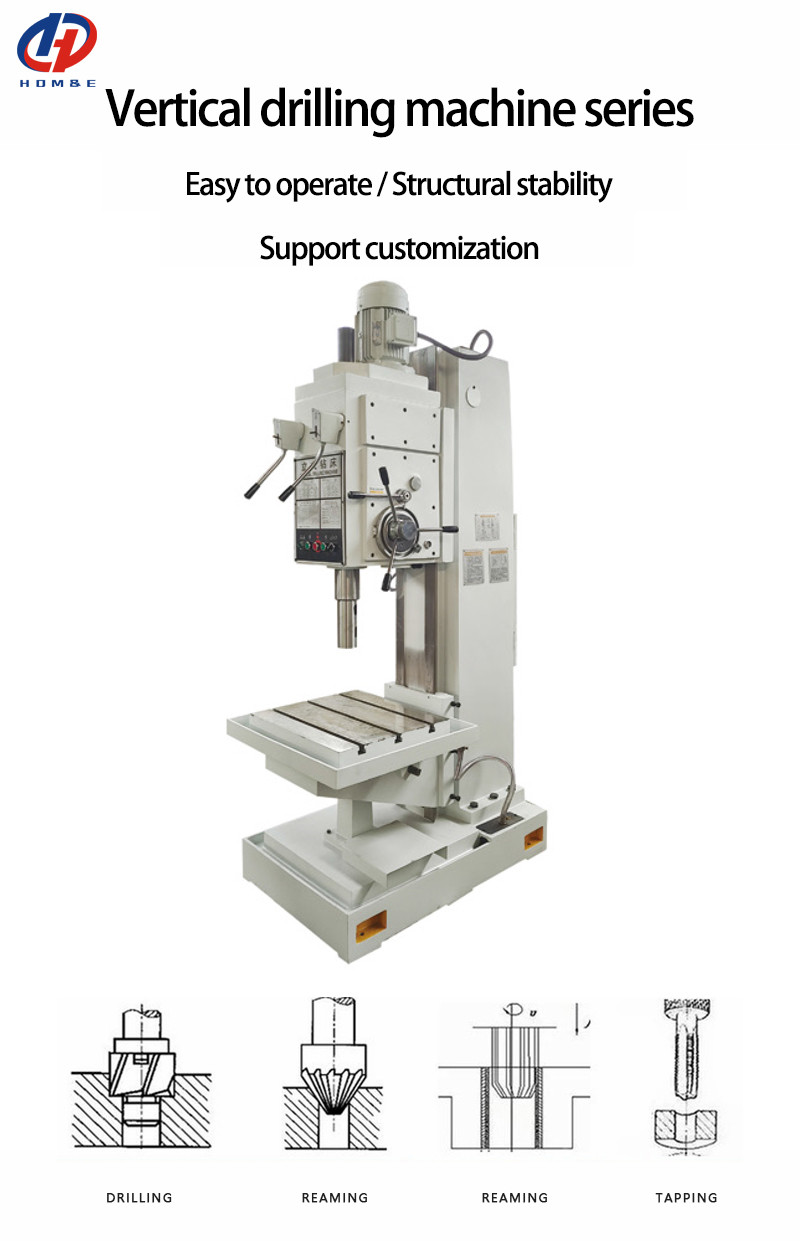 Z5140B Electric Vertical Drilling Machines Vertical Drill Bore Diameter 40mm