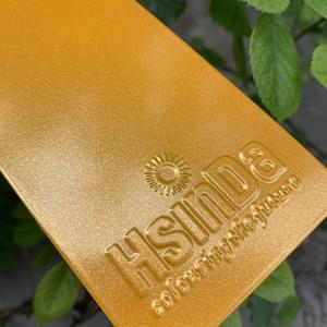 China Metallic Gold Powder Coating , Powder Paint Furniture Coating wholesale