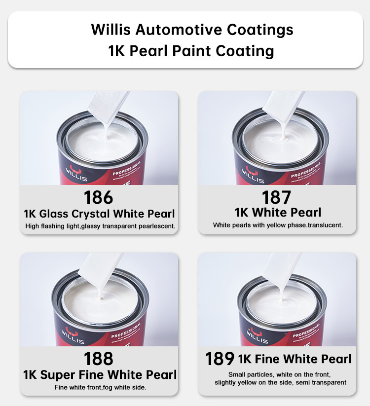 High Gloss Fast Dry Water Resistance Pearl Automotive Paint Pearl Car Paint Automotive Paint Brands