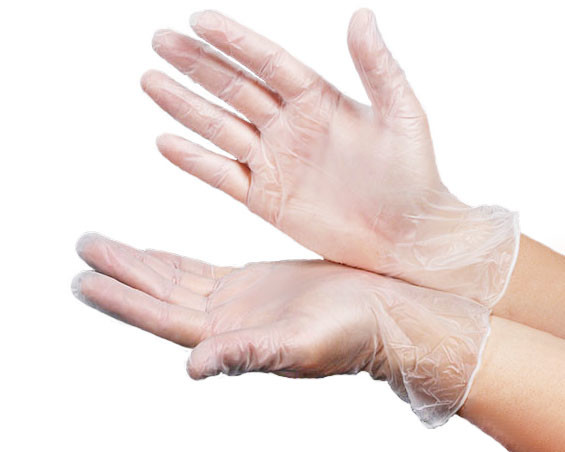 240mm Disposable Hand PVC Gloves Vinyl For Working & Safety