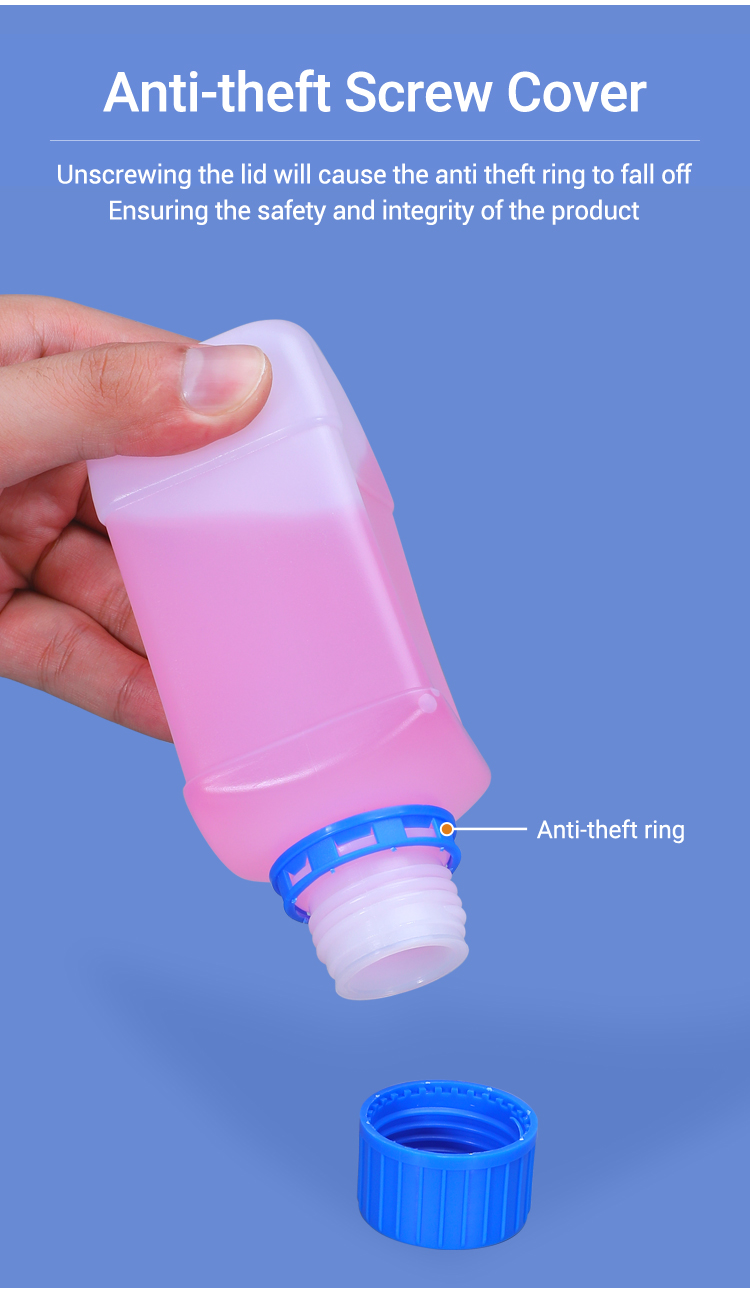 60ml 2oz HDPE Plastic Wide Mouth Reagent Bottle Extraction ODM
