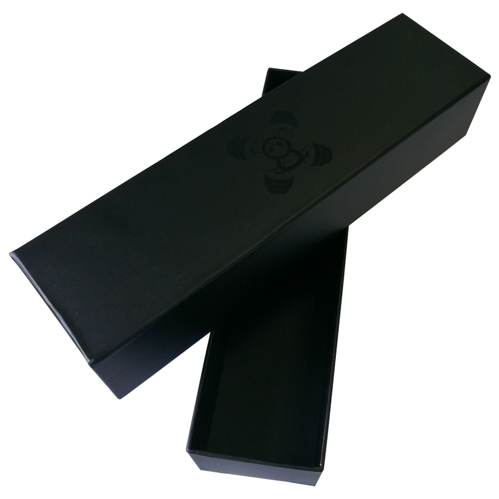 Rectangle Black Gift Watch Kraft Paper Box Sponge Protective