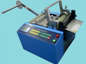 Automatic Plastic Package Poly Tubing Cutting Machine , Cutter For Poly Tubing