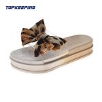 Summer Girl Pvc Flats Bow Md Sole Women'S Rubber Slide Sandal