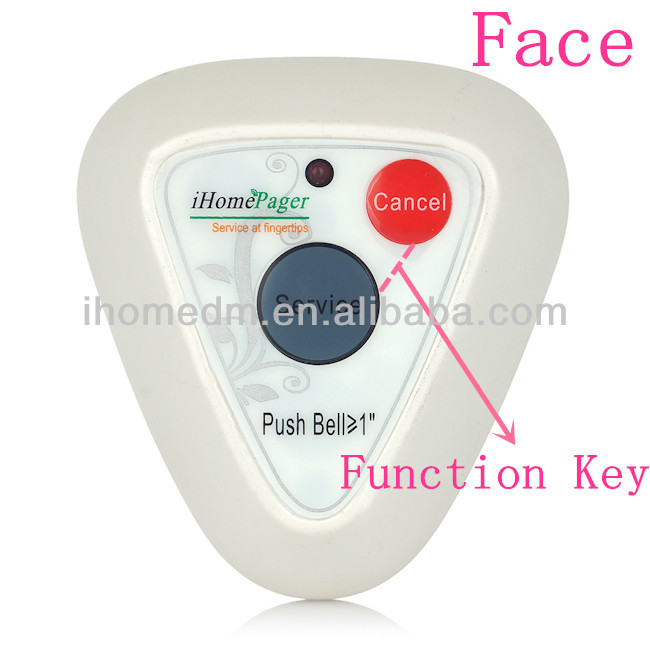 Hospital Wireless Pager Remote Panic Alarm Button System