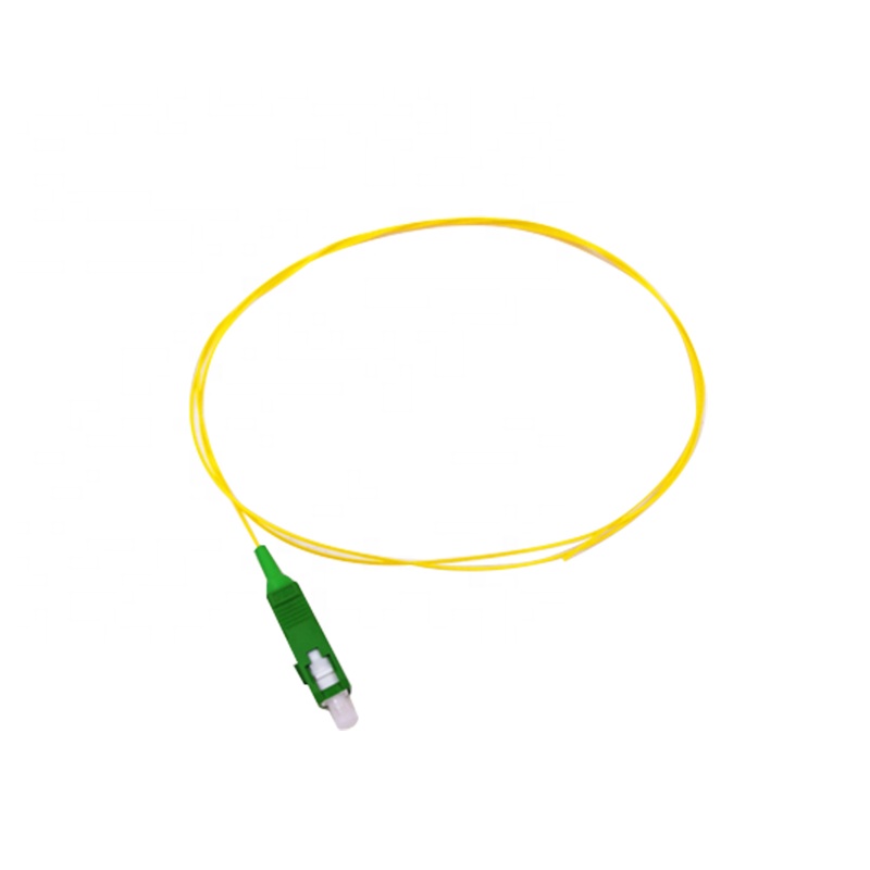 2 Meter White Color SC/APC-SC/APC Single Mode Fiber Optical Patchcords