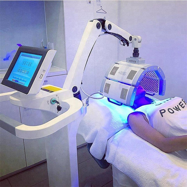Skin Tightening PDT Machines 500 Pcs LED Bulbs Blue And Red Light Therapy