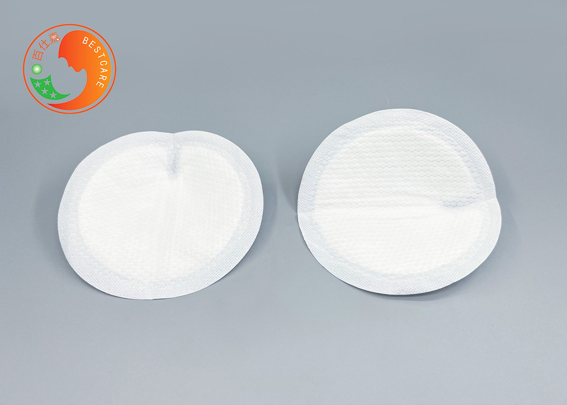 Shell Disposable Breast Pads Single Notch Crinkle Free Comfort Ultra Thin Breast Pads