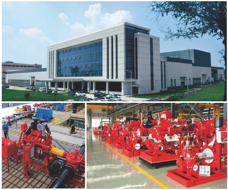 Ul End Suction Split Case Fire Pump , Diesel Engine Fire Pump 750 Gpm Capacity