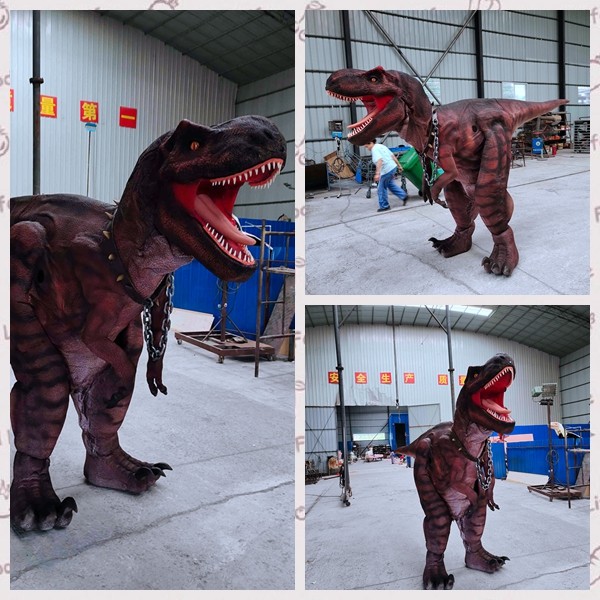 Life Size Customization Realistic Dinosaur Costume For Playroom