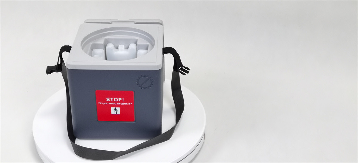 1.5L 1.7L Vaccine Cooler Box Ice Chest Cooler Box With Removable Lid