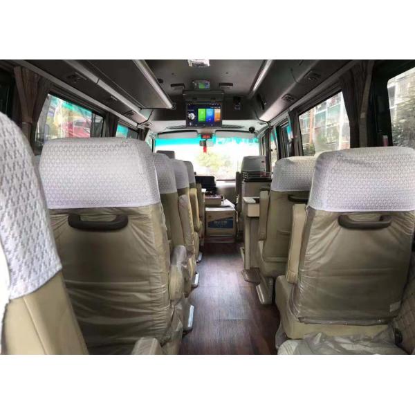 130 Km/H Max Speed Second Hand Coaster Toyota Brand Gasoline Fuel With 19 Seats