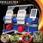 2 head 400*500mm china best computer embroidery machine like Happy/brother