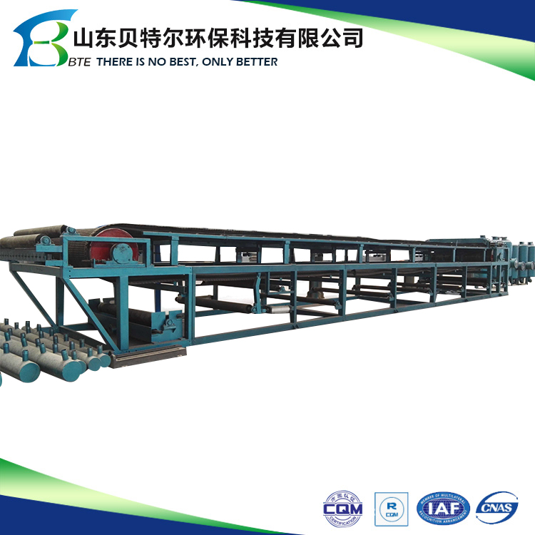 Home Carbon Steel or SS Gypsum Dewatering Machine with Popular Vacuum Belt Filter