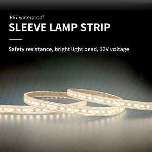 China Dimming SMD 2835 LED Strip With 120 degrees Waterproof Sleeve wholesale