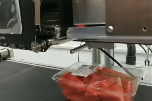 Durable Pneumatic Label Applicator for Food Containers Machinery Capacity 5000set/month