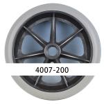PVC Replacement Wheelchair Caster Wheels For Manual Wheelchair Parts