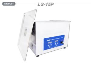 China Sonic Cleaning Bath 15L Ultrasonic Washer Machine , Carburetor Ultrasonic Cleaner For Aluminum wholesale