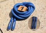 Transparent Silicone Tips Polyester Braided Rope Logo Printed