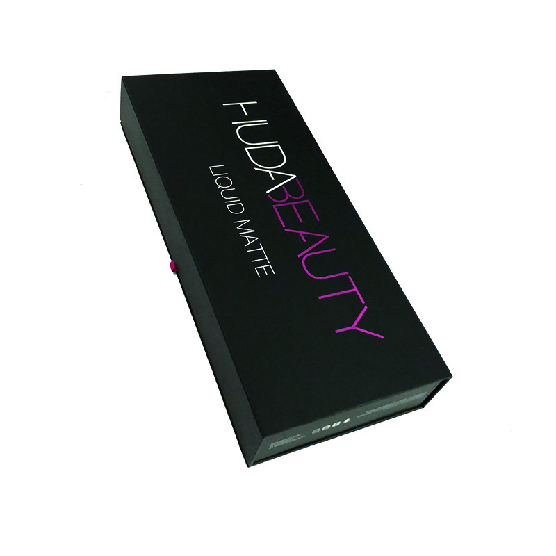 Luxury Cosmetic Packaging Boxes CMYK Offset Printing With Magnetic Closure