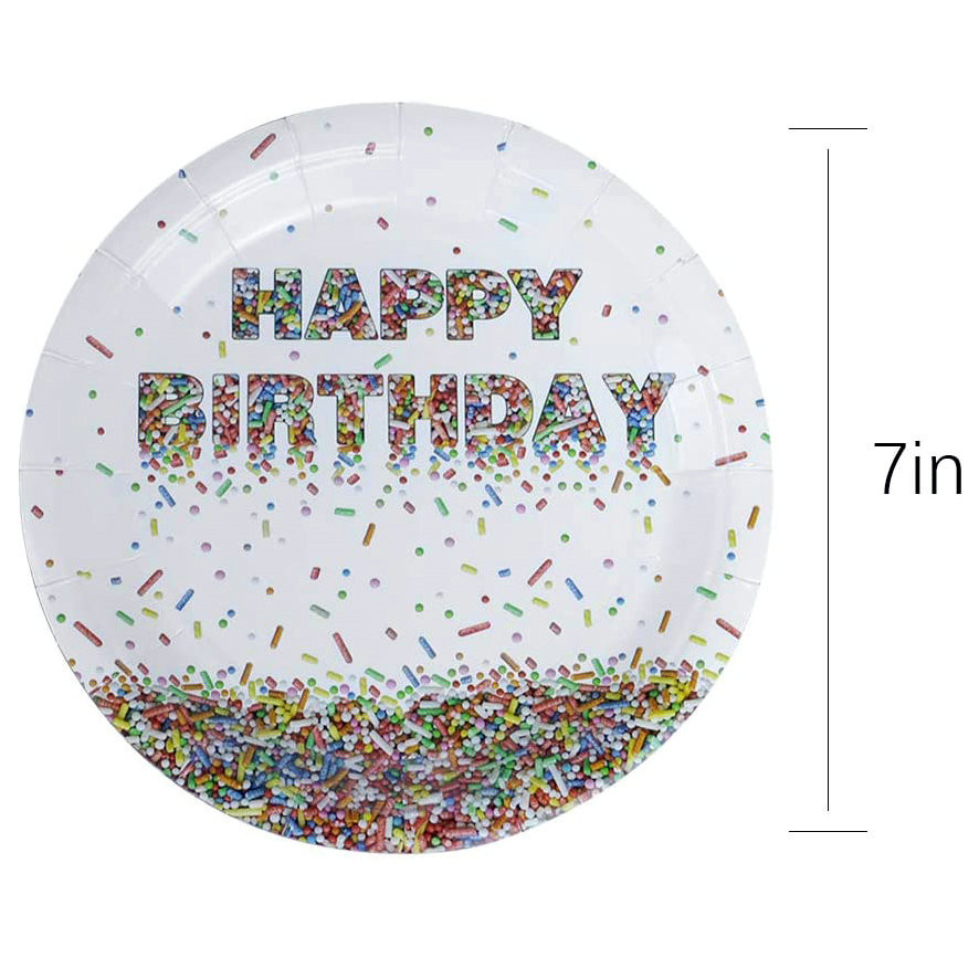 Afternoon Tea Catering Theme Party Birthday Xmas Compostable Paper Plates