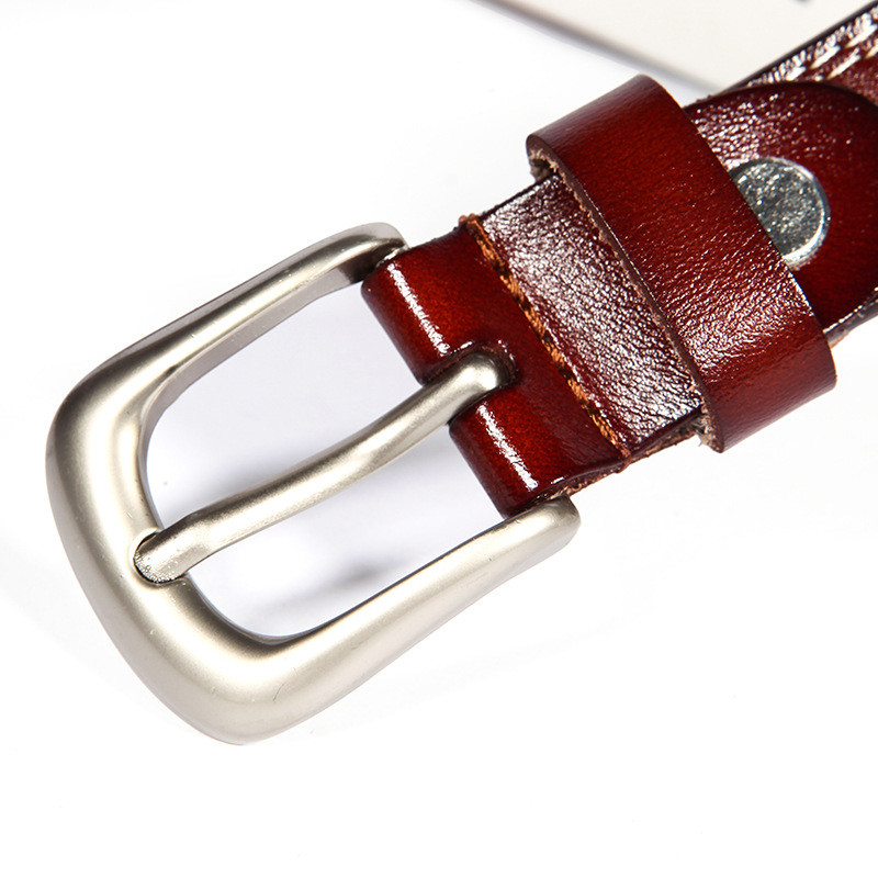 2.5cm Wide Woman Fake Leather Belt Ladies 135cm Jeans