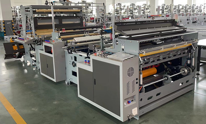 Bag Making Machine With Cold Cutting /PE bottom sealing machine /cuttiing machine /big size bottom bag making machine